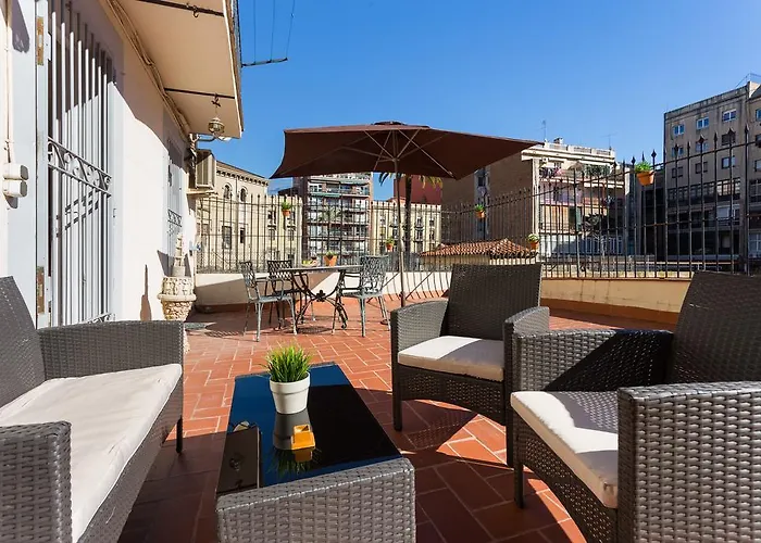 Charming Big Sunny Terrace! 아파트 바르셀로나